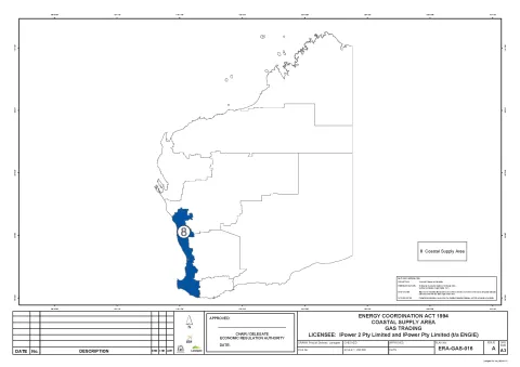 Map of ENGIE licensed area