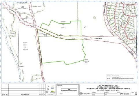 Map of Lancelin South licensed area
