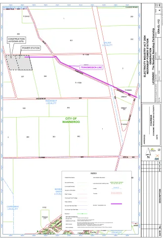 Map of NewGen Neerabup Partnership licensed area