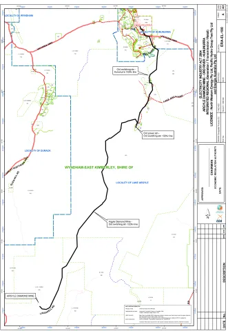 Map of Ord Hydro licensed area