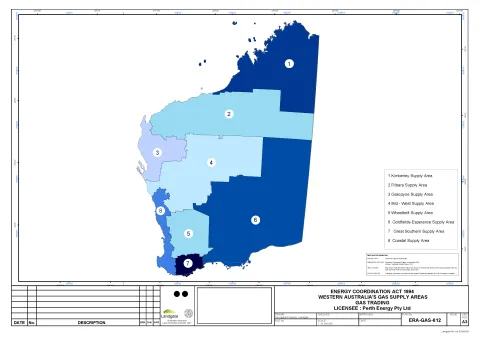 Map of Perth Energy licensed area